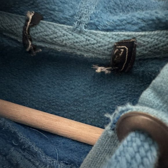 Ralph Lauren Hoodie Mens Large Mfg Polo Jeans Co 1967 Embroidered Distre… - Picture 4 of 12